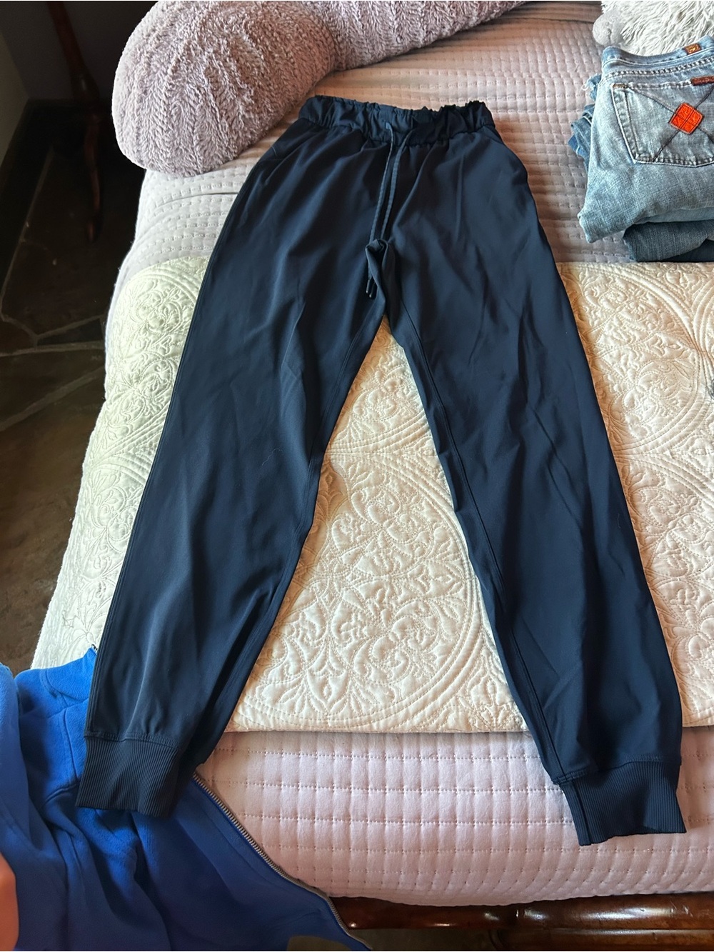 lululemon athletica dark blue Track Joggers